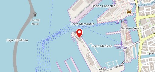 Yacht Club Livorno on map