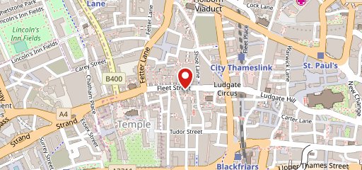 Ye Olde Cheshire Cheese on map