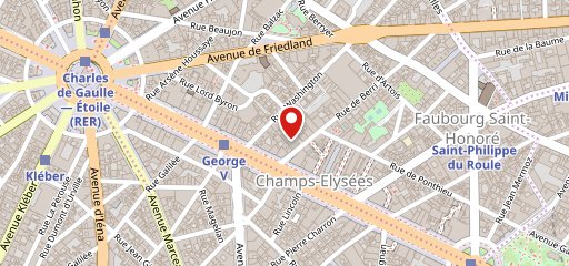 Hadramaout - Le Restaurant Yemenite Champs Elysées sur la carte