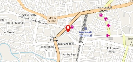 Yogesh Chat Bhandar on map