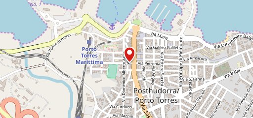 YOOG Porto Torres sur la carte