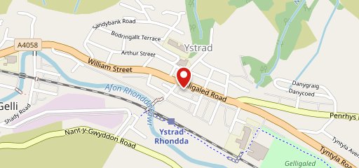 Ystrad Rhondda Rugby Club on map