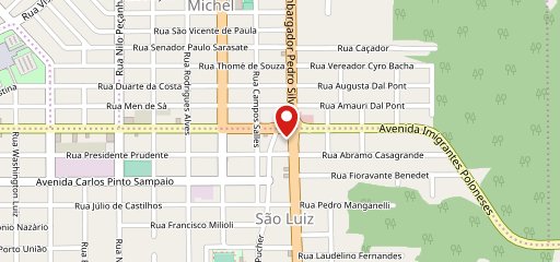 Yume Sushi Criciuma Delivery no mapa