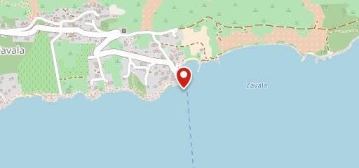 Zaca Bar Zavala sulla mappa