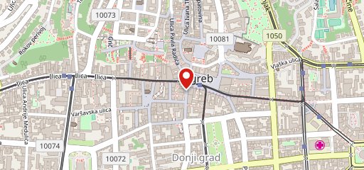 Zagreb 360° Cafe sulla mappa