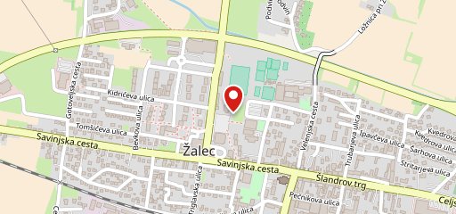 Hotel Zalec sulla mappa