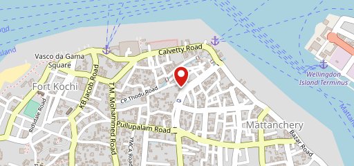 Zamyas kitchen on map