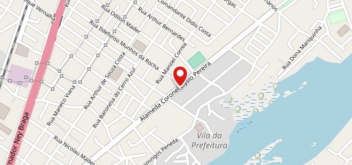 Zappi Pizzaria no mapa