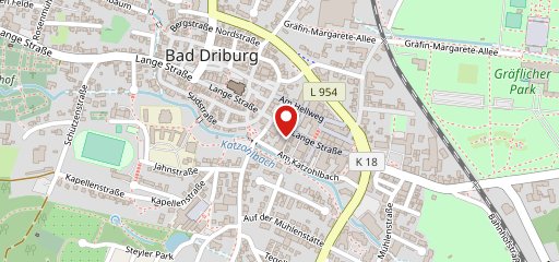 Pizzeria Zara Restaurant Bad Driburg auf Karte