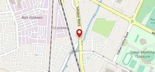 Zarza Club and Terrace Jaipur on map