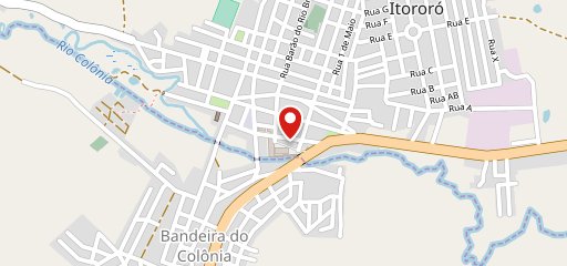 Zé Vitório Churrascaria no mapa