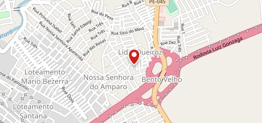 Zefa Da Buchadinha no mapa