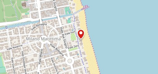 Zefiro 268 - Ristorante e Spiaggia sulla mappa