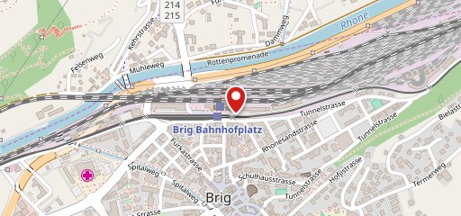 Zenhäusern Brig Bahnhof sulla mappa