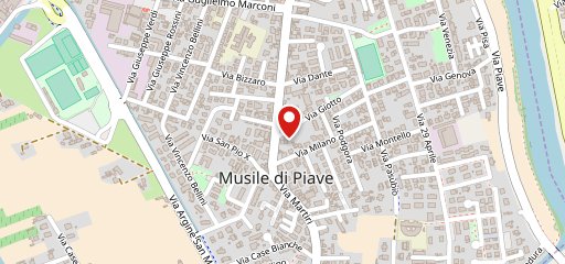 Zeus Pizza Musile di Piave sulla mappa