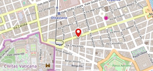 Zig Ristorante Roma Prati sulla mappa