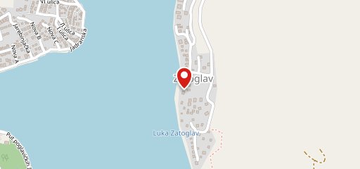 Zloti Zatoglav - Beach Bar Zatoglav sulla mappa