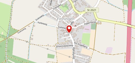 Finninger Dorfwirtshaus "Zum Kreuz" sur la carte