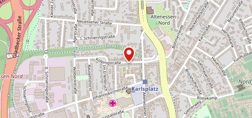 Zunftstube und Restaurant Kolpinghaus Altenessen en el mapa