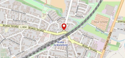 Zur Brücke sur la carte