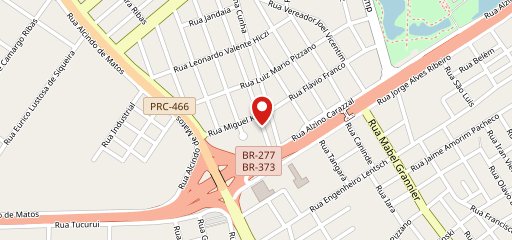 Zvez pizzaria no mapa