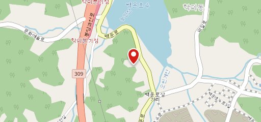 Myeongjangsidae Baegun Lake Branch en el mapa