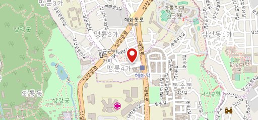 Hyehwa gopchang on map