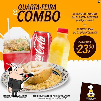 Olhe a gama de drinques