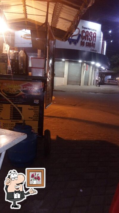 O interior do Isa Yakisoba