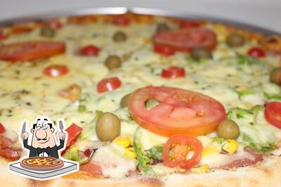 Experimente pizza no Marrocos Comida Árabe Bocaiúva MG