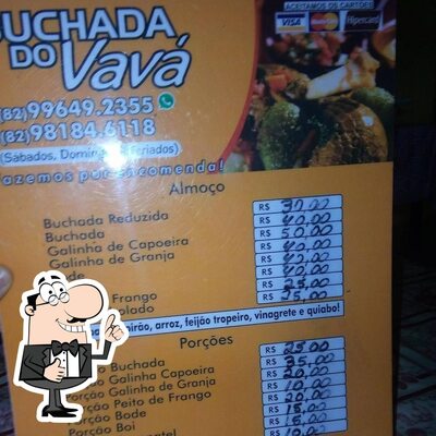 A publicidade mostra informações sobre o Buchada do Vavá Arapiraca AL
