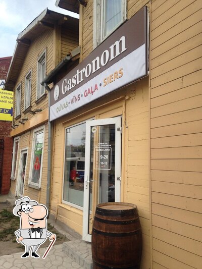 L'espace ouvert est une importante caractéristique de Gastronom