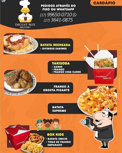 Aqui está a publicidade do Degust Box