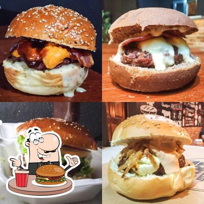 Delicie-se com um hambúrguer no Art Burguer