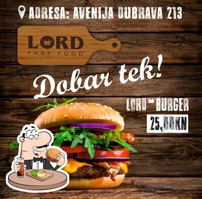 Fast Food Lord offre un'ampia selezione di opzioni per gli amanti dell'hamburger