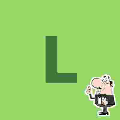 A representação visual da marca do Pizzaria e esfiharia Luna