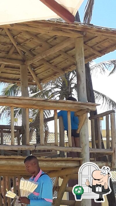 Desfrute da vista da área externa do Barraca Do Caranguejo Vilas