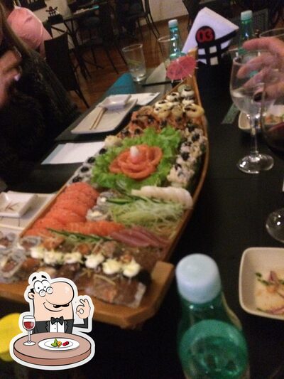 Comida em Kobu Sushi