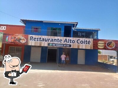Desfrute da vista da área externa do Restaurante Alto Coité Poxoreu MT