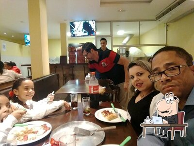 Veja imagens do interior do Kibrazão Pizza & Grill