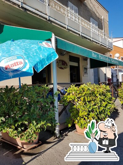 Gli esterni costituiscono una caratteristica importante di BAR Cafè Alexander