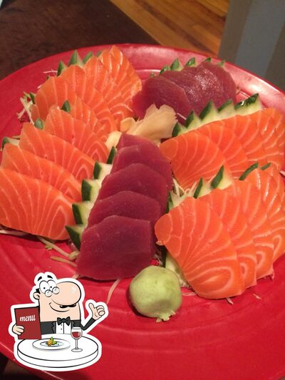 Platos en Kobu Sushi