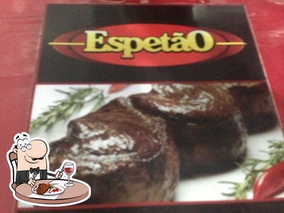 Espetão serve refeições de carne