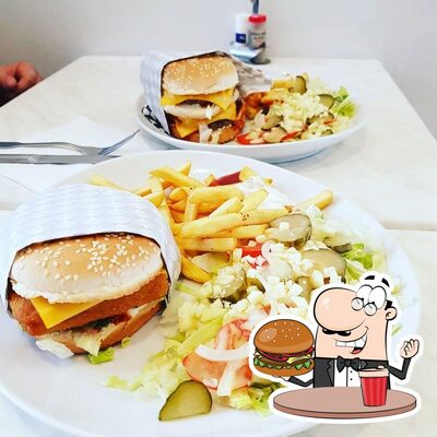 Dégustez l'un des hamburgers disponible à O Delice