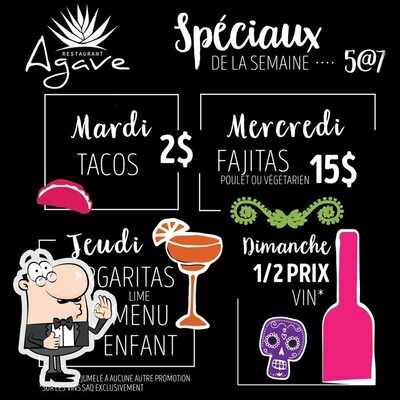 Voici l'annonce publicitaire de Restaurant Agave - Montréal