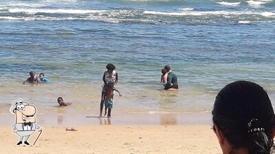 Desfrute da vista da área externa do Barraca Do Caranguejo Vilas