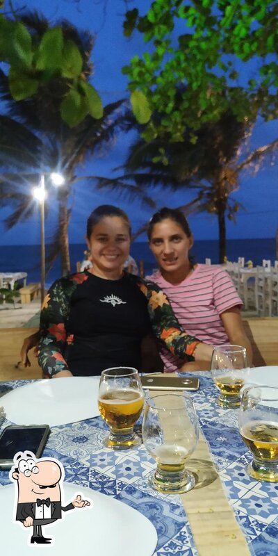 O interior do Magia Restaurante e Pizzaria