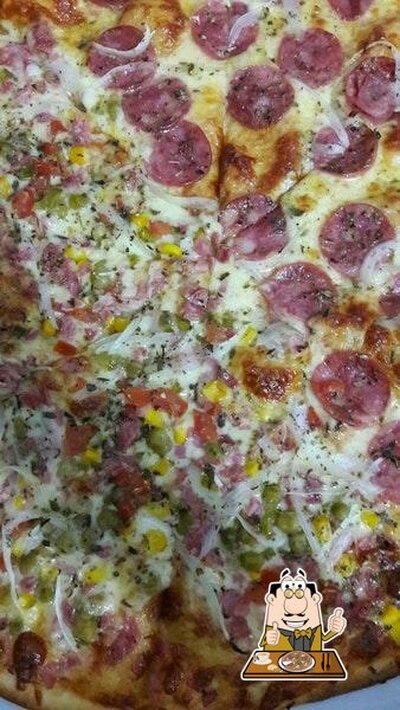 Peça diversos estilos de pizza