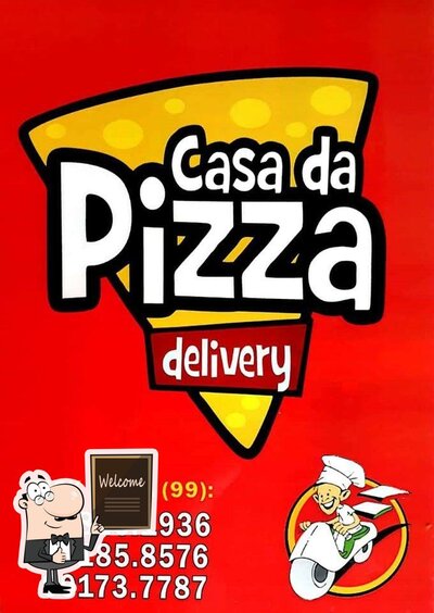 Aqui está a publicidade do Casa da Pizza Bananal MA