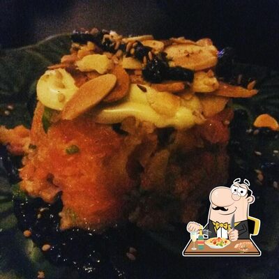 Platos en Kobu Sushi